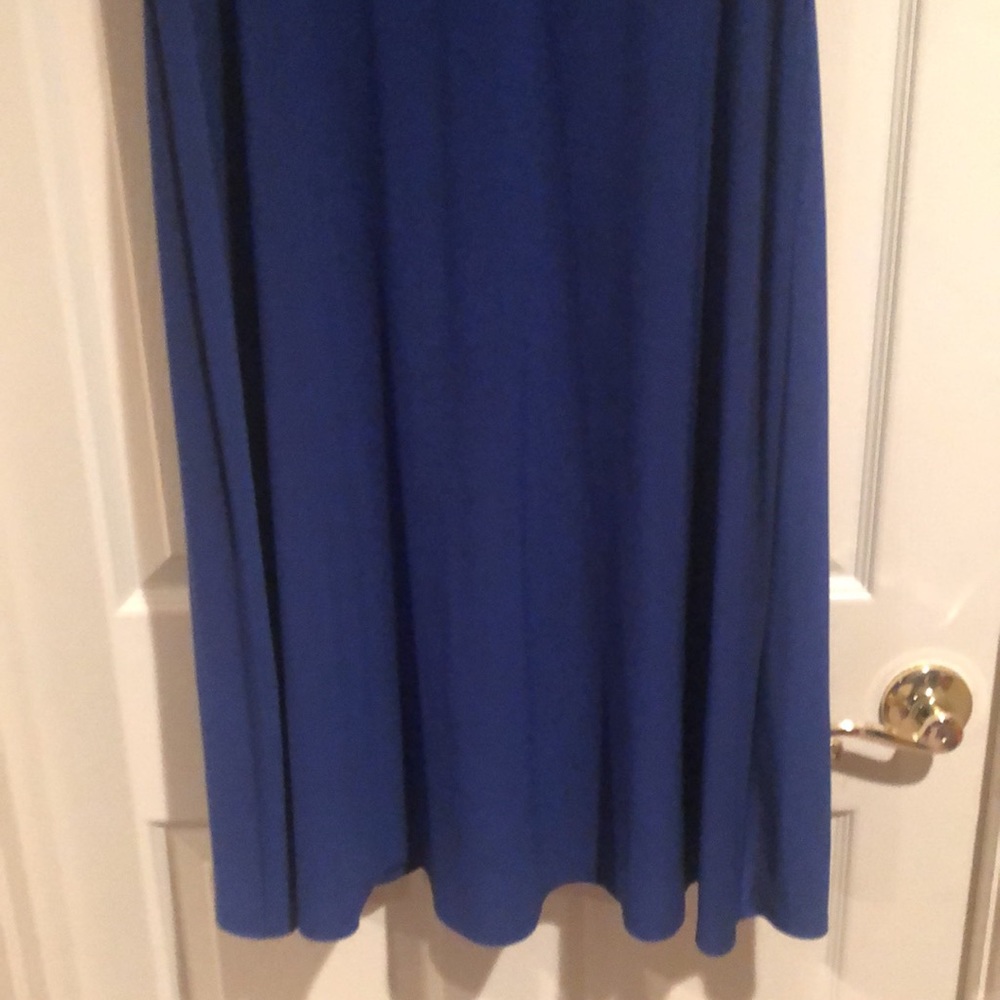 NWT Evan Picone dress. Size 14. Blue. - Picture 3 of 9